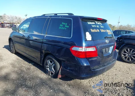 2006 Honda Odyssey Ex-L from USA, damaged, VIN 5FNRL38686B116405